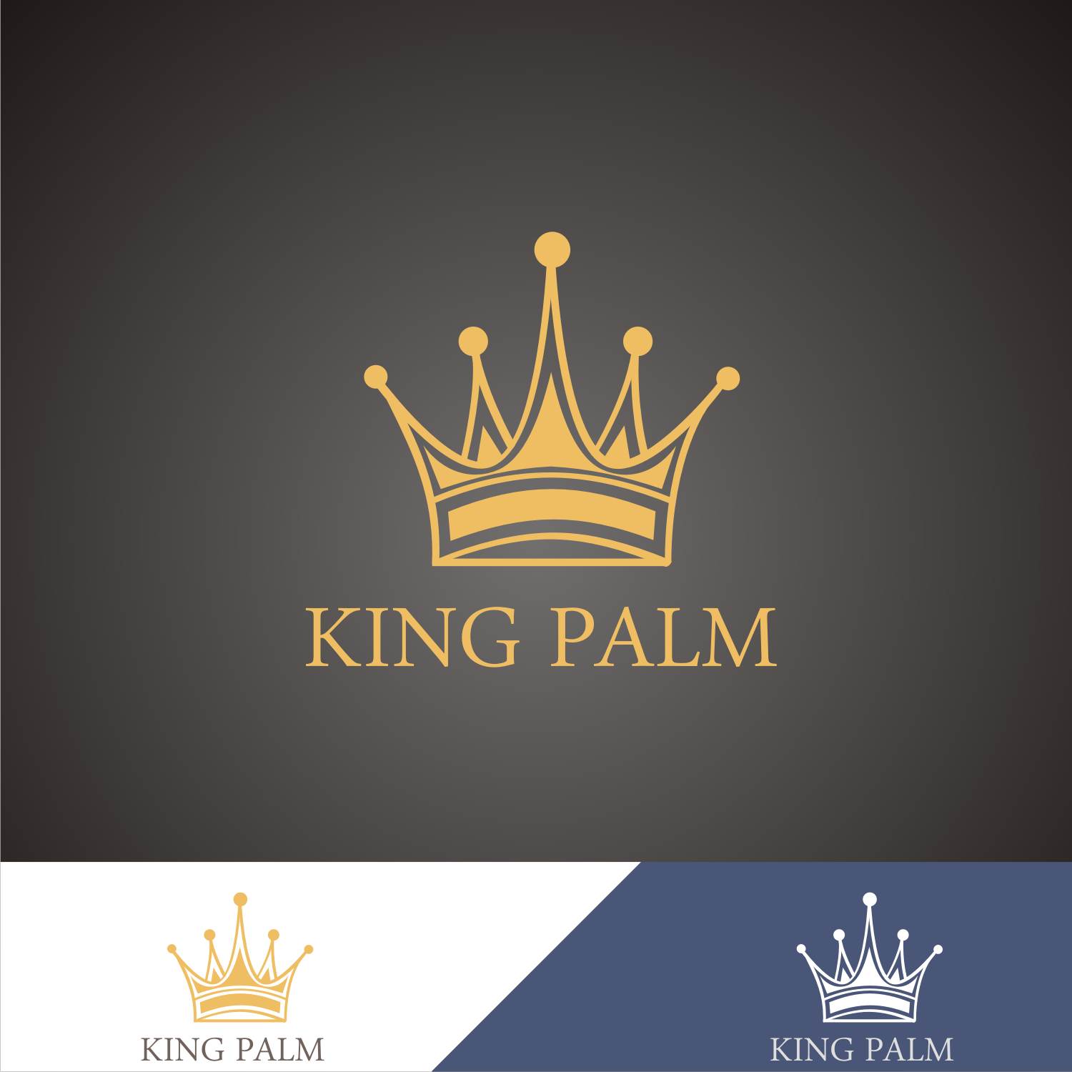 Logo Design by Zk design for King Palms | Design #16678770