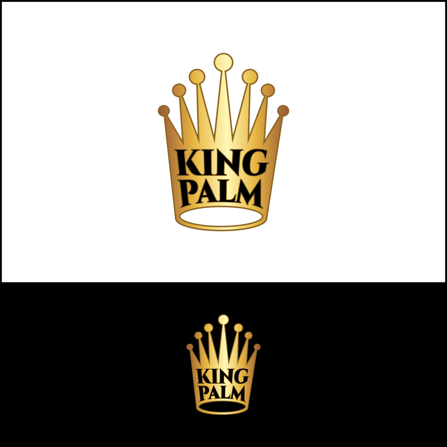Logo Design by JM GRAPHICS for King Palms | Design #16671912