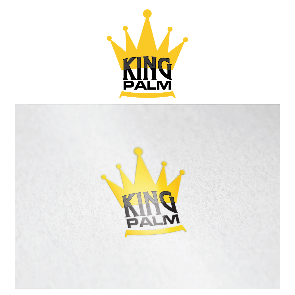 Logo Design by Vernon Le for King Palms | Design #16670001