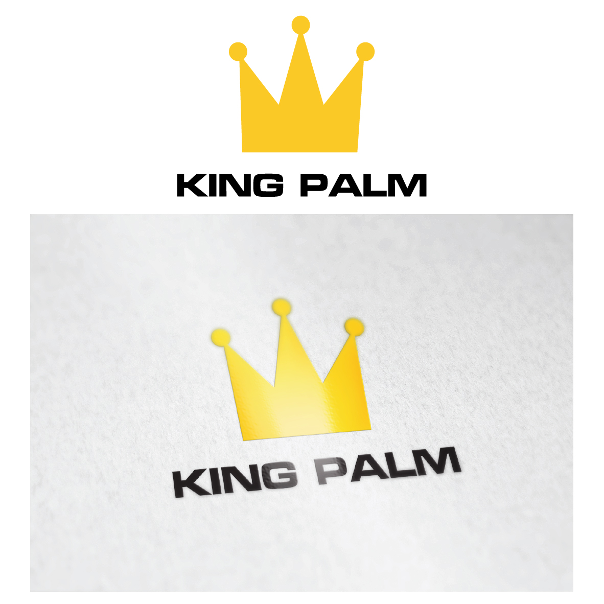 Logo Design by Vernon Le for King Palms | Design #16754458
