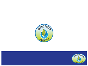 MANSFIELD IRRIGATION | Logo Design by Alexandra