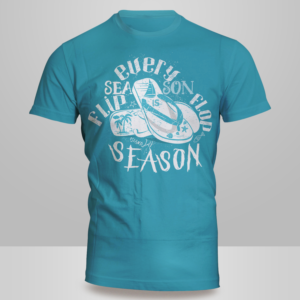 Every Season is Flip Flop Season | Diseño de Camiseta por Kero