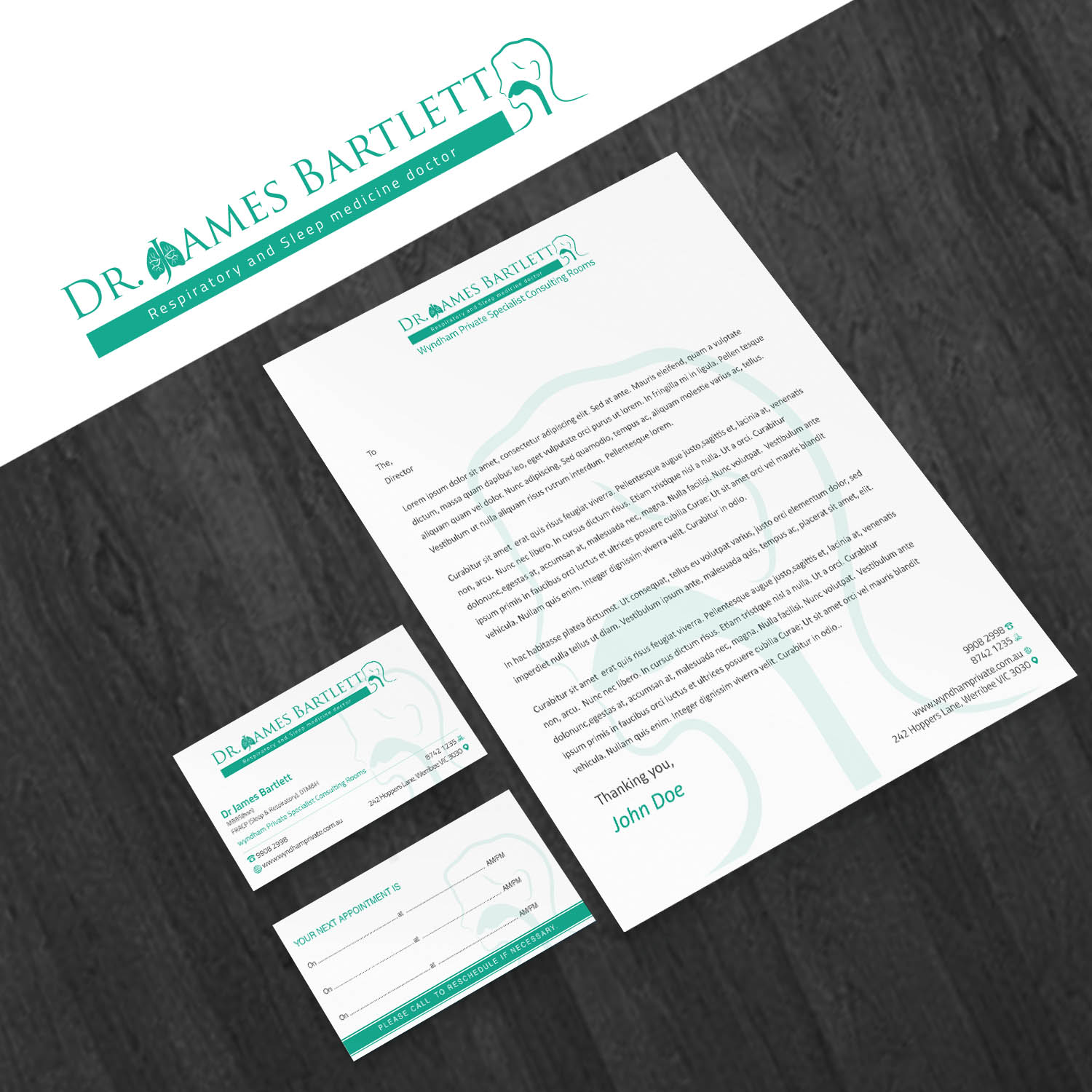 Stationery Design by Creative Jiniya for this project | Design #14933591