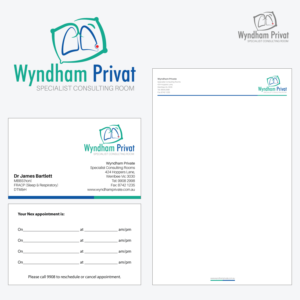that this is a respectable and trustworthy medical specialist | Stationery Design by chathurasoori
