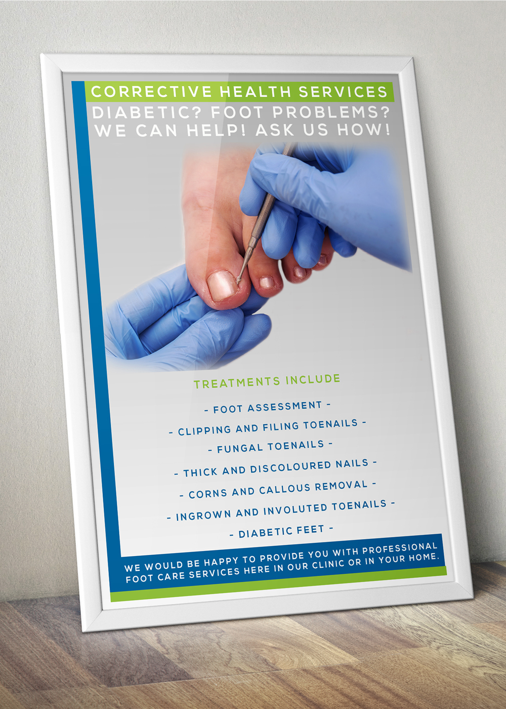 Poster-Design von goranvisnjic82 für Corrective Health Services Inc. | Design #14904844