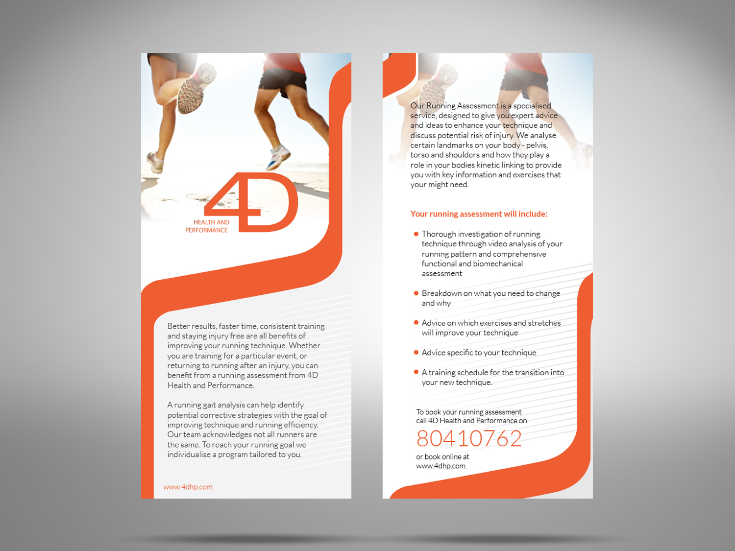 Flyer Design by Priyo Subarkah for 4D Health and Performance | Design #14984940