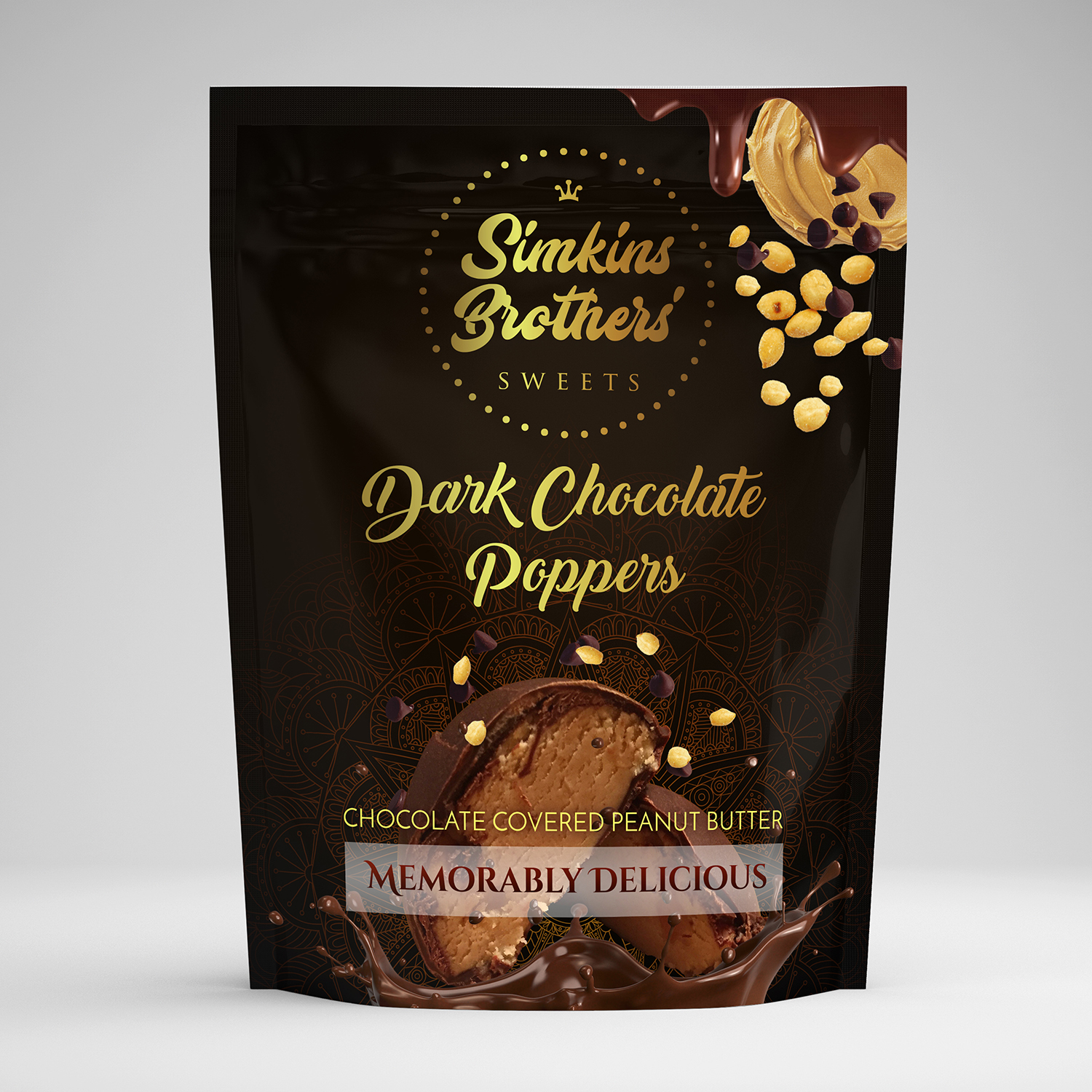 Design Emballage par SAI DESIGNS pour Simkins' Brothers Sweets | Design #14967553