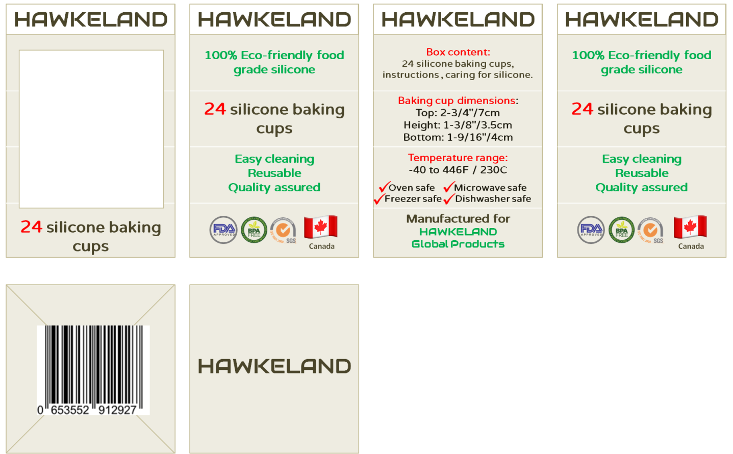 Diseño de Empaque por blogerul para hawke trading company | Diseño #14887216