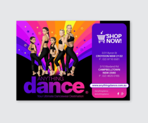 Diseño de Flyer por Cut and Glue para Anything Dance | Diseño: #14917444