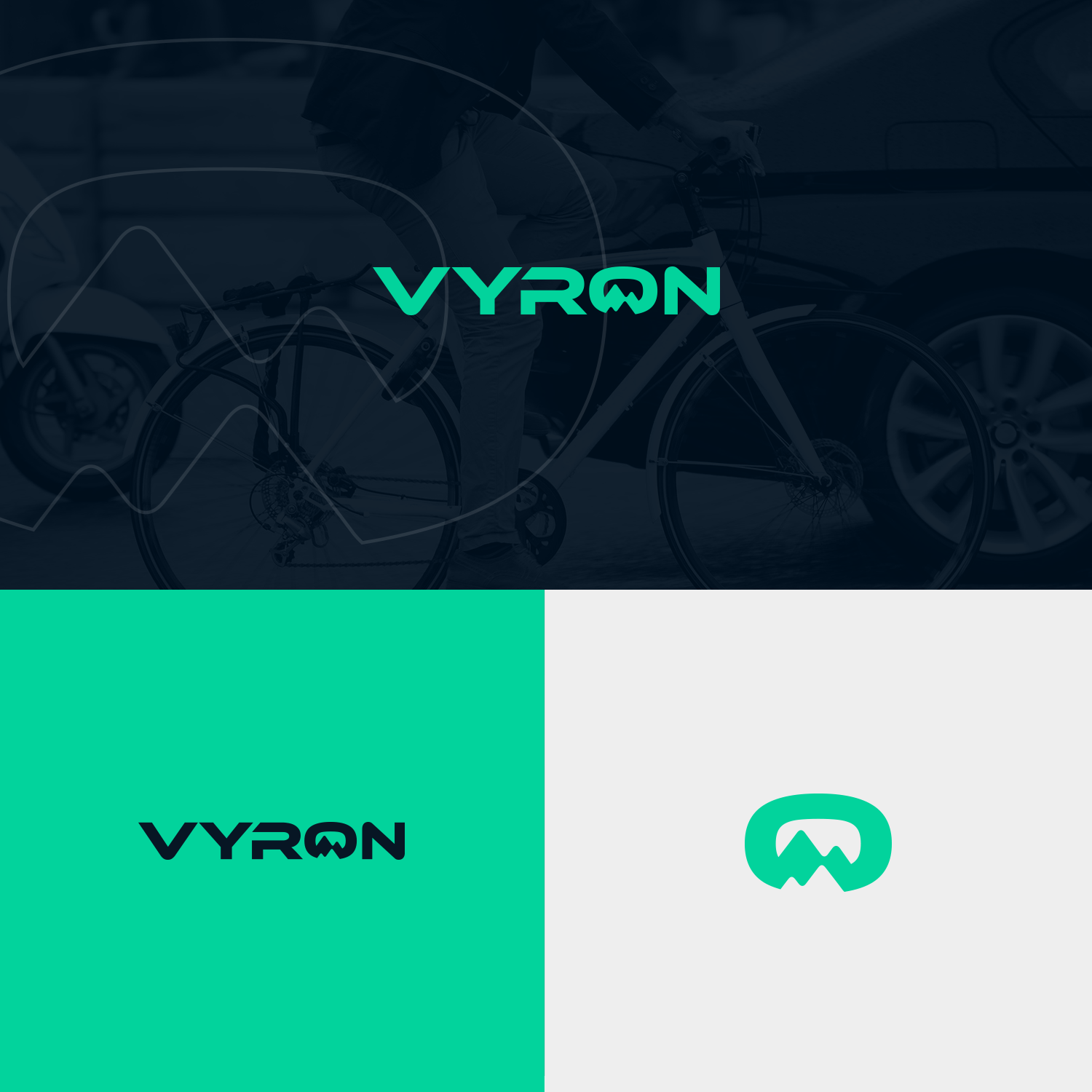 Logo Design by Felipe Moura for Vyron electric bikes | Design #15019217