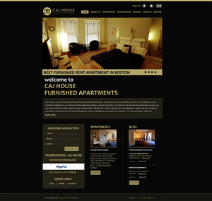 Web Design by Spectrographix for CAJ House | Design #574042