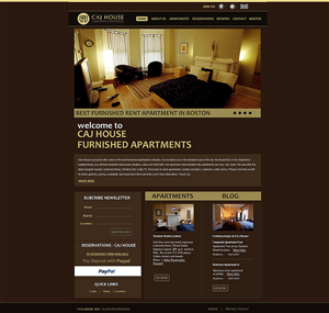Web Design by Arjun Rajiv for CAJ House | Design: #575146