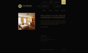 Web Design by Fifoconsult for CAJ House | Design: #567790