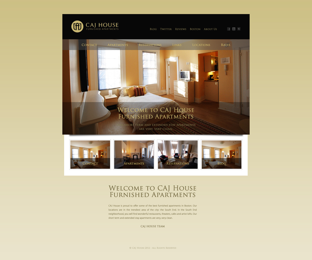 Web Design by Fifoconsult for CAJ House | Design #568584