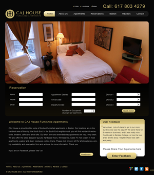 Web Design by pb for CAJ House | Design: #569139