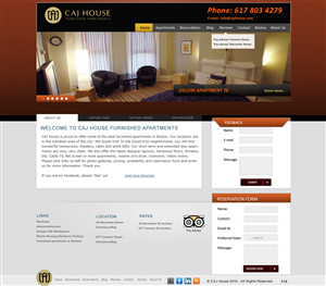 Web Design by pb for CAJ House | Design: #569588