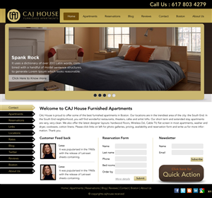 Web Design by pb for CAJ House | Design: #578627