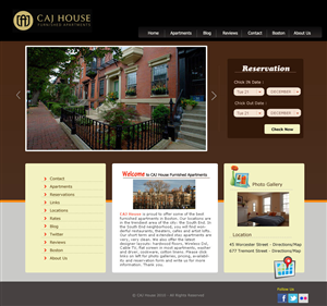 Web Design by GK for CAJ House | Design: #570874