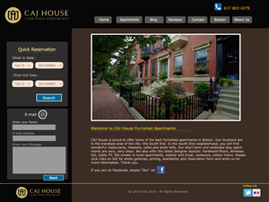 Web Design by GK for CAJ House | Design: #570927