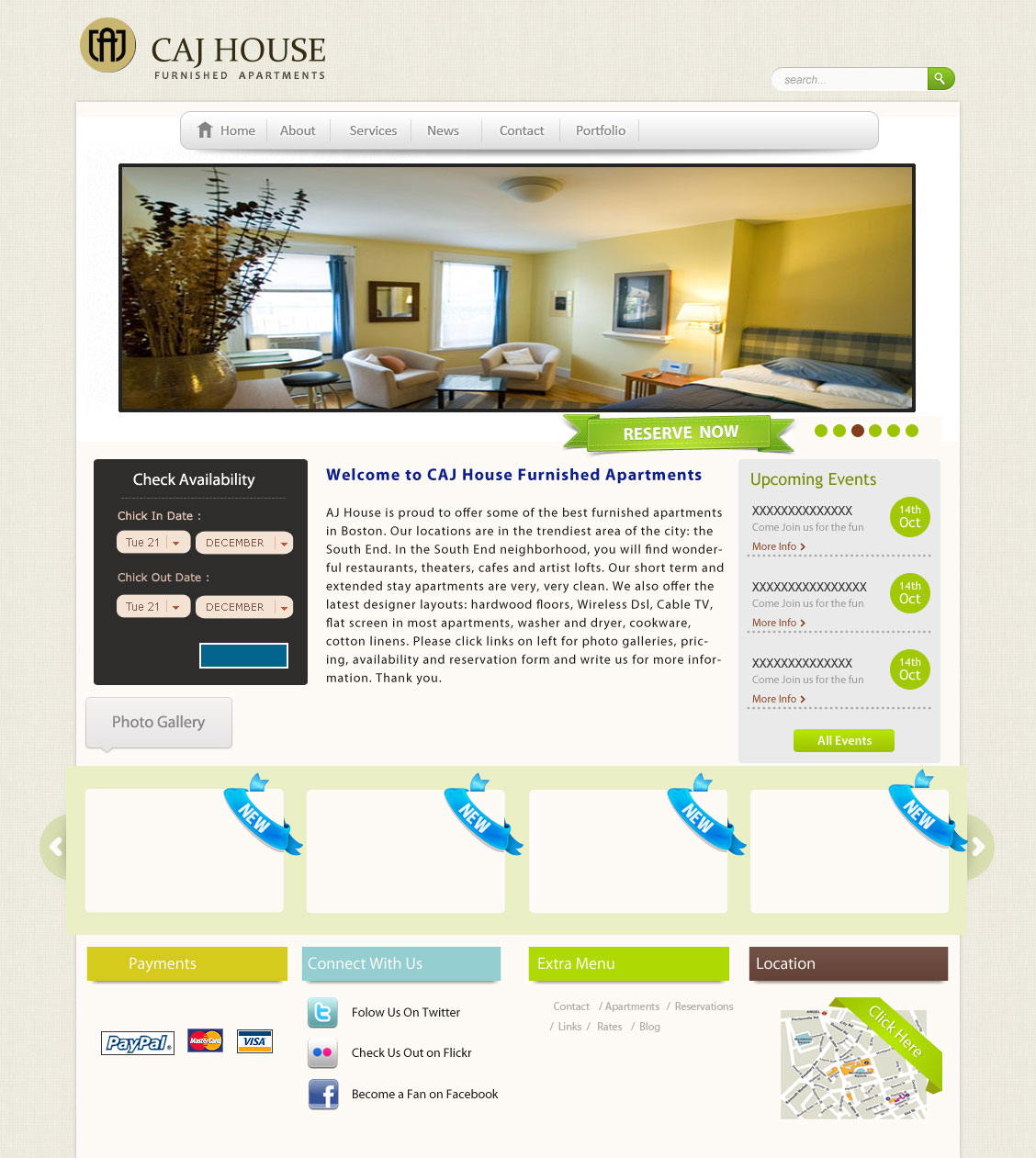 Web Design by GK for CAJ House | Design #594761