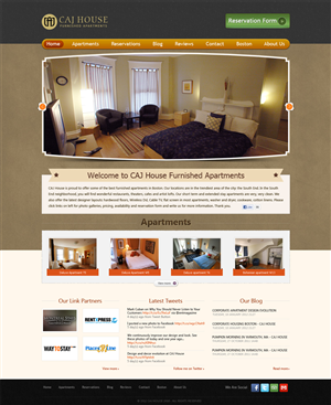 Web Design by ShreejiAkshar for CAJ House | Design: #569912