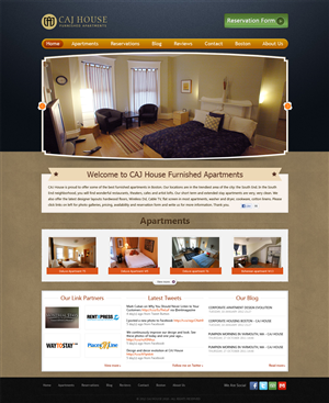 Web Design by ShreejiAkshar for CAJ House | Design: #569914