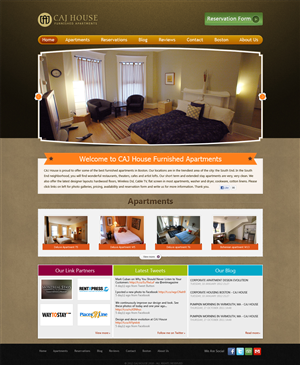 Web Design by ShreejiAkshar for CAJ House | Design: #569915