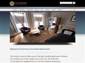 Web Design by Ann for CAJ House | Design #570410
