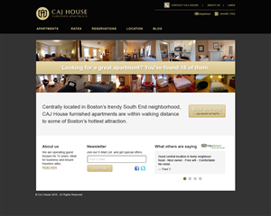 Web Design by Philippe Said for CAJ House | Design: #569816