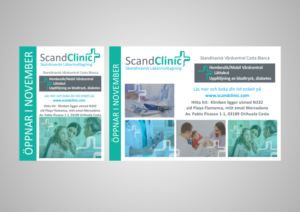Set of ads for a Medical Clinic in Costa Blanca Spain | Diseño de Anuncio de Prensa por Amduat Design