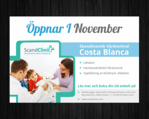 Set of ads for a Medical Clinic in Costa Blanca Spain | Diseño de Anuncio de Prensa por ecorokerz