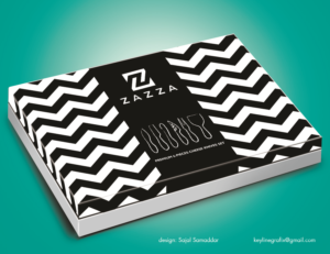 Box packaging design for Zazza Cheese Knives Set  | Packaging Design by Sajal Samaddar