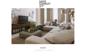 Diseño Web por Dream Logo Design para Katie Coakley Interior Design, LLC | Diseño #14981221