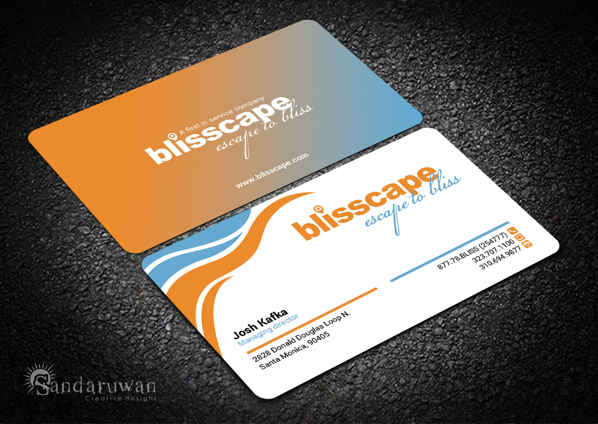 Business Card Design by Sandaruwan for this project | Design #14890989
