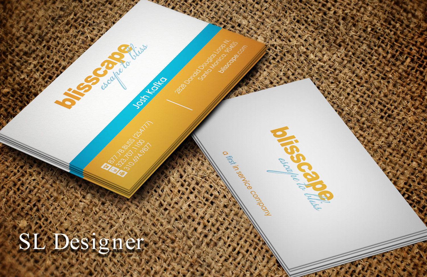 Business Card Design by SL Designer for this project | Design #14883588
