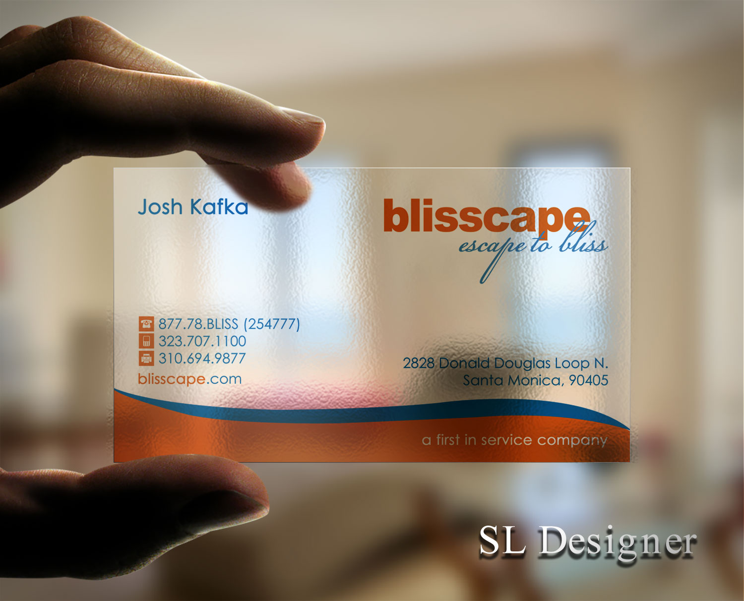 Business Card Design by SL Designer for this project | Design #14883708