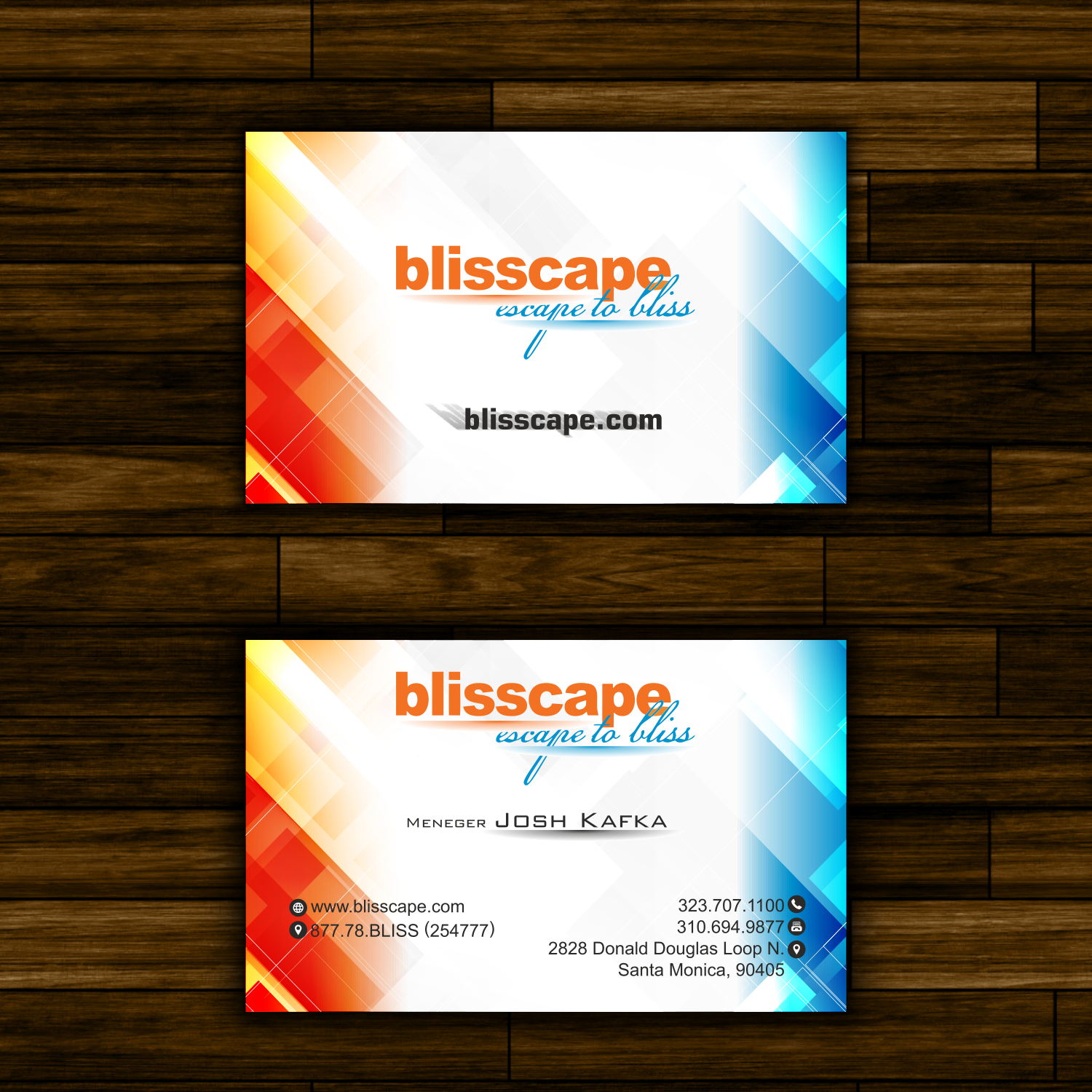 Diseño de Tarjeta de Presentación por sempatizyen_01 2 para este proyecto | Diseño #14906229