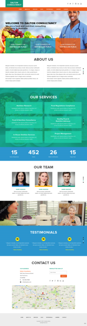 Web Design by pb for this project | Design: #14893666
