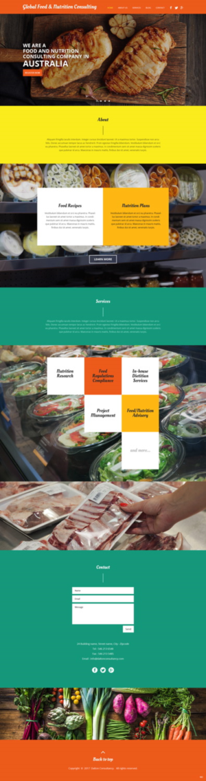 Web Design by pb for this project | Design: #14923392