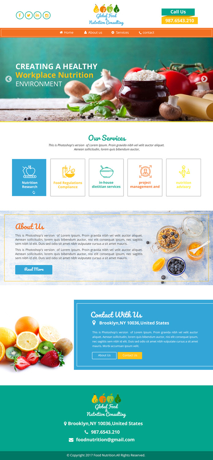 Web Design by Saurabh for this project | Design #15000869