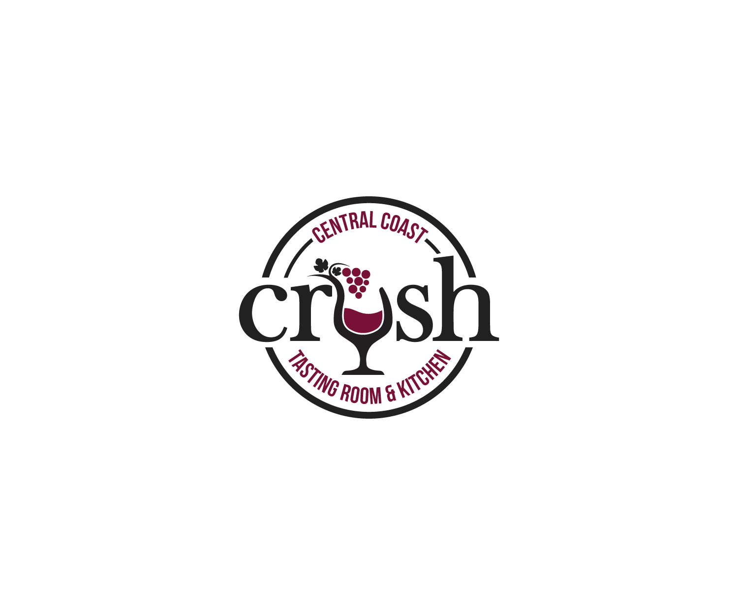 Logo Design by Mario for Crush Tasting Room & Kitchen | Design #14899351