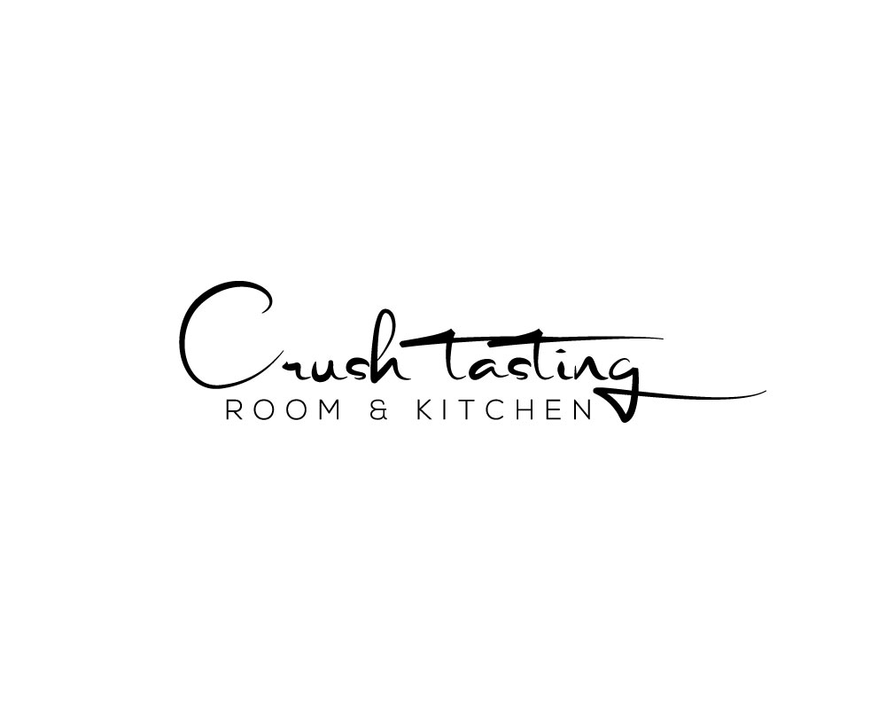 Logo Design by mojibur1993 for Crush Tasting Room & Kitchen | Design #14908730
