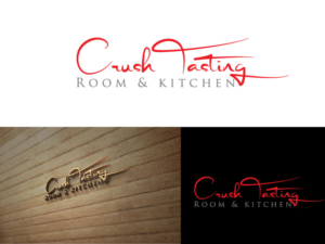Design de Logo par rocklee pour Crush Tasting Room & Kitchen | Design : #14934998