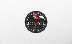 Diseño de Logo por alixilef para Crush Tasting Room & Kitchen | Diseño: #14993998