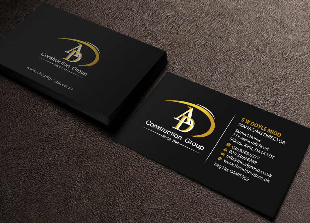 Stationery Design by Brand aid for AD Construction Group | Design #14902926