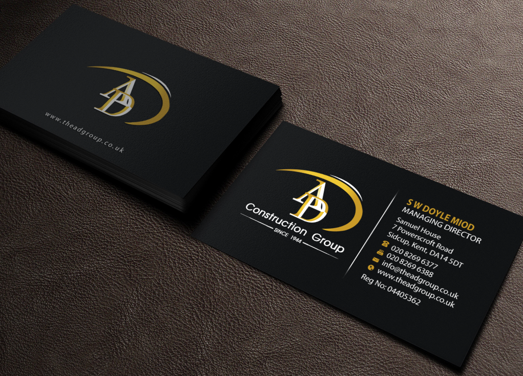 Stationery Design by Brand aid for AD Construction Group | Design #14902947