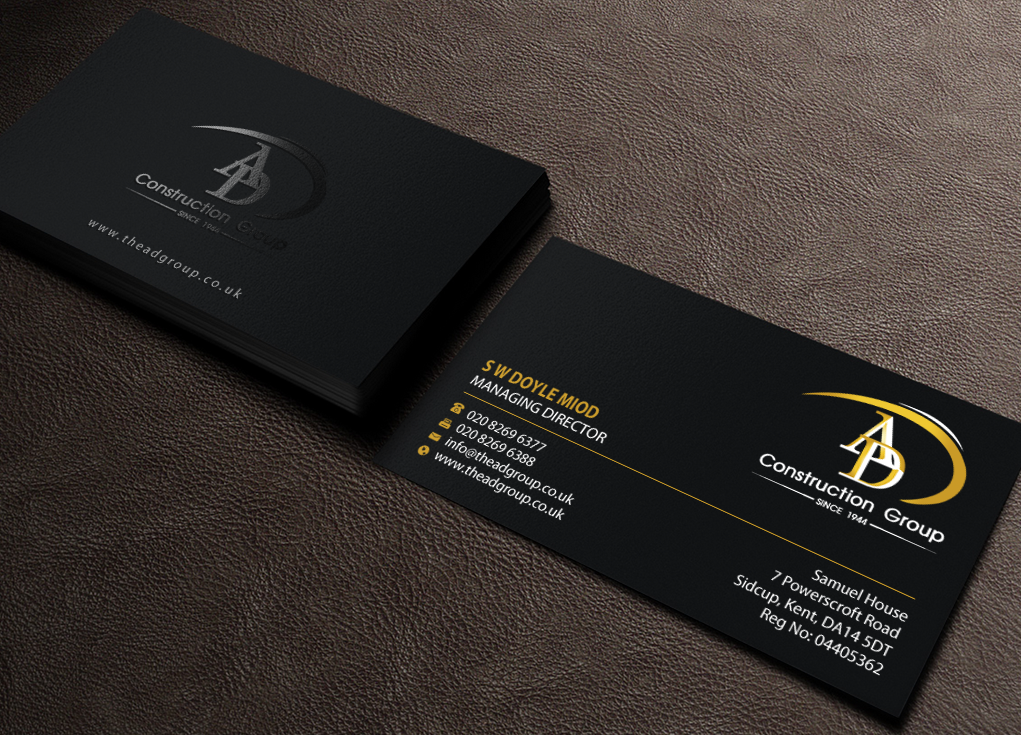 Stationery Design by Brand aid for AD Construction Group | Design #14902949