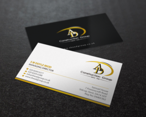 Stationery Design by Brand aid for AD Construction Group | Design: #14903152