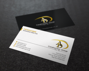 Stationery Design by Brand aid for AD Construction Group | Design: #14903153