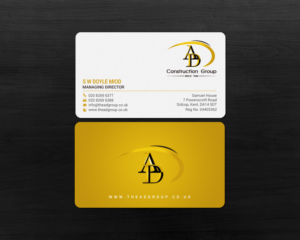 Stationery Design by chandrayaan.creative for AD Construction Group | Design: #14904192